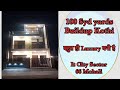 Buildup 100 syd yards kothi sale in aerocity sector 66 mohali  propertyinnearairportchandigarh