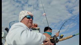 Sea Bass, Triggerfish & BIG Flounder on the Angler - November Party Boat Fishing in Ocean City, MD