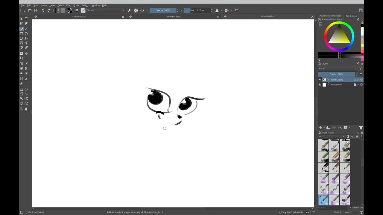 Speedpaint - Kiki the Cyber Squirrel