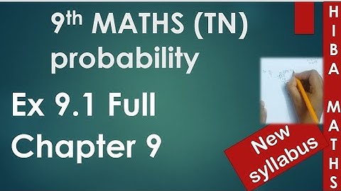9th maths chapter 9 exercise 9.1 full answer tn samacheer Hiba maths