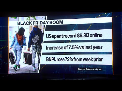 Online spending on black friday sets new record