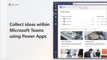 How to collect ideas within Microsoft Teams using Power Apps