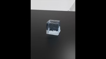 Ice cube melting - Blender 3D animation