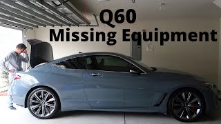 My Infiniti Q60 Red Sport 400 Is Missing Equipment?!