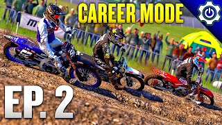 CRAZY BATTLE for My First Win!  MXGP 2021 Career Mode Ep. 2