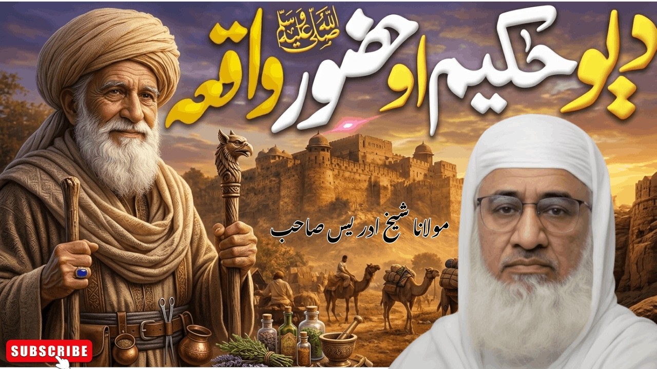 Hakeem Sanga Musalman Sho? Da Huzoor ﷺ Waqia | Molana Sheikh Idrees | 2026