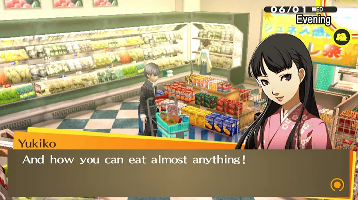 Persona 4 Golden | Yukiko Unknowingly Roasts Chie