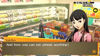 Persona 4 Den Yukiko Roasts Chie