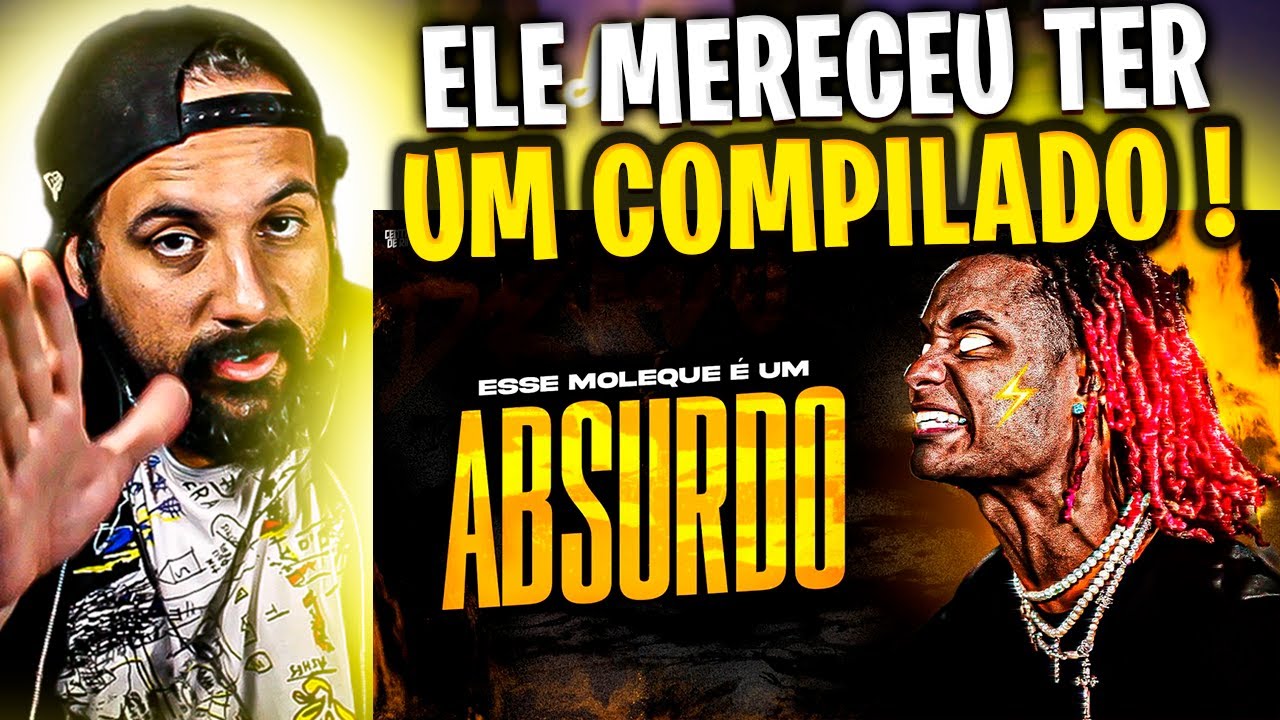 ESSE MOLEQUE é UM ABSURDO! ⚡ - AUDIO TAPE REACT