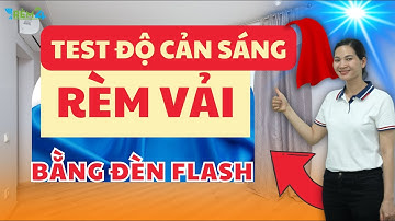 Bí Mật Rèm Vải-Khả Năng Chống Nắng Gây Sốc! I rèm cửa