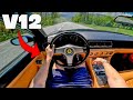 Questo sound  illegale   ferrari v12 con scarico dritto pov test