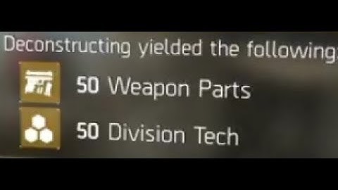 The Division 1.8  Fastest Way To Get Division Tech