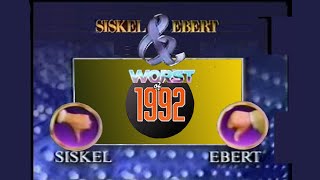 Siskel & Ebert (1992) - The Worst Films of 1992 Profile