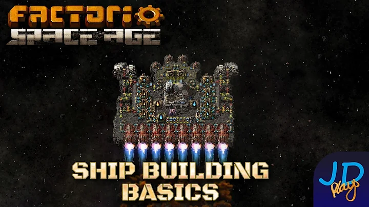 Ship Design 101: The Basics ⚙️ Factorio Space Age 🏭 Tutorial. Walkthrough
