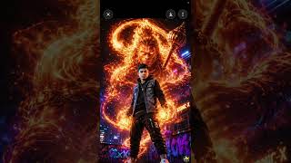 2 Prompts = Viral Hanuman AI Video 😳🔥 | Free AI Tool Tutorial #shorts