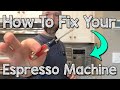 How To Fix Espresso Machine With Excess Water Draining Inside