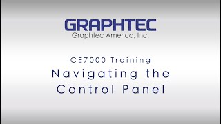 Navigating the Control Panel