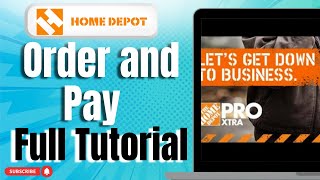 How to Order and Pay on Home Depot App Full Tutorial screenshot 4
