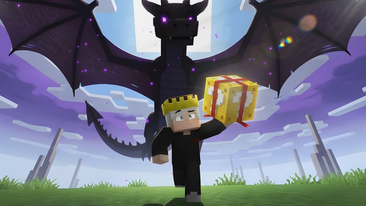 AKU BERMAIN LUCKY BLOCK TAPI DI ONE BLOCK!!! - Minecraft Survival