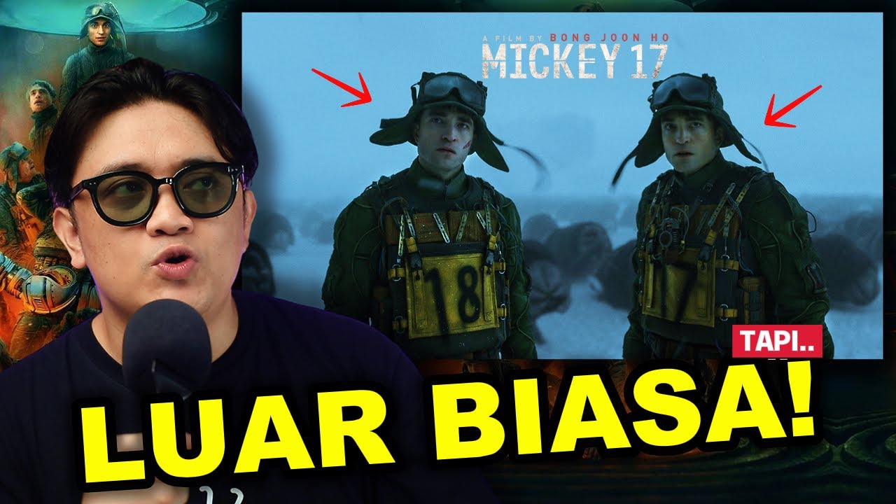 Review Film MICKEY 17 | ROBERT PATTINSON LAYAK OSCARS! - YouTube