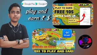 Waterfall farm earn game best top 1 play to earn online game // How to earn money earn redeem code