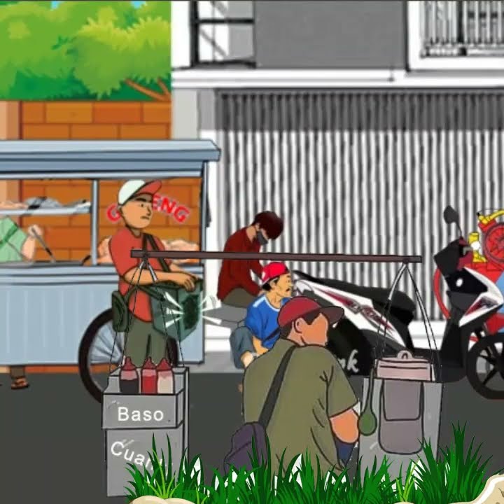 Story Wa Animasi Dangdut Lucu Pengamen Sound dan tukang tambal ban