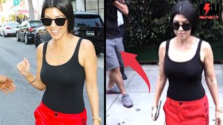 Unexpected Encounter Kourtney Kardashian Meets Tmz Tour Bus Crowd