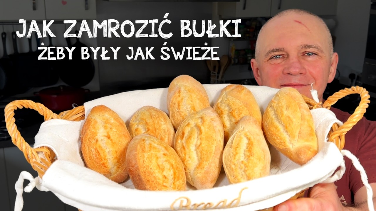 Jak zamrozić bułki, żeby były jak świeżo pieczone!