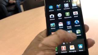 Sprint Samsung Galaxy ll epic  4G Touch Hands on