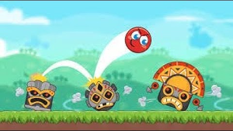 Red Bounce Ball Heroes - Gameplay Walkthrough Level 1 to 10