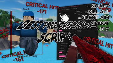 Best Arsenal Script [ Aimbot, Silent Aim, Fire rate, Kill All v2, Esp & Wallhacks! Thunder Client ]