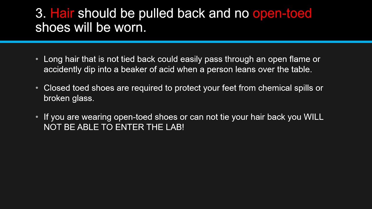 Lab Safety Youtube