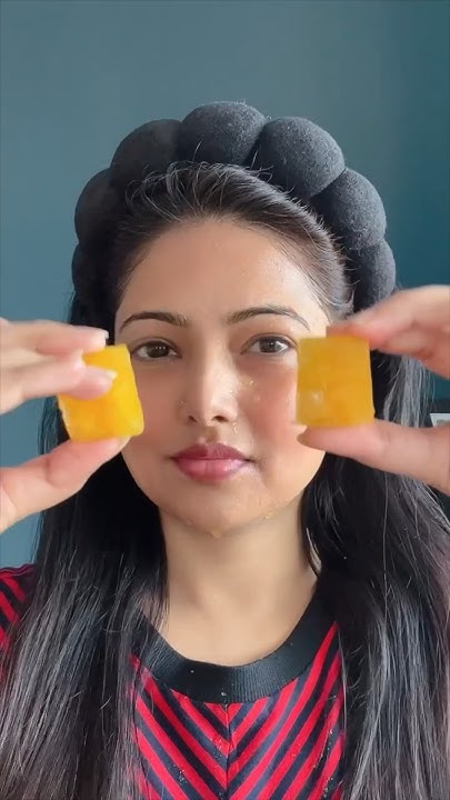 Orange Ice Cubes For Face Ice Facial Rubbing Ice On Face DIY rubbing-ice-cube-on-face-anti-aging-ice-facial-benefit-of-rubbing