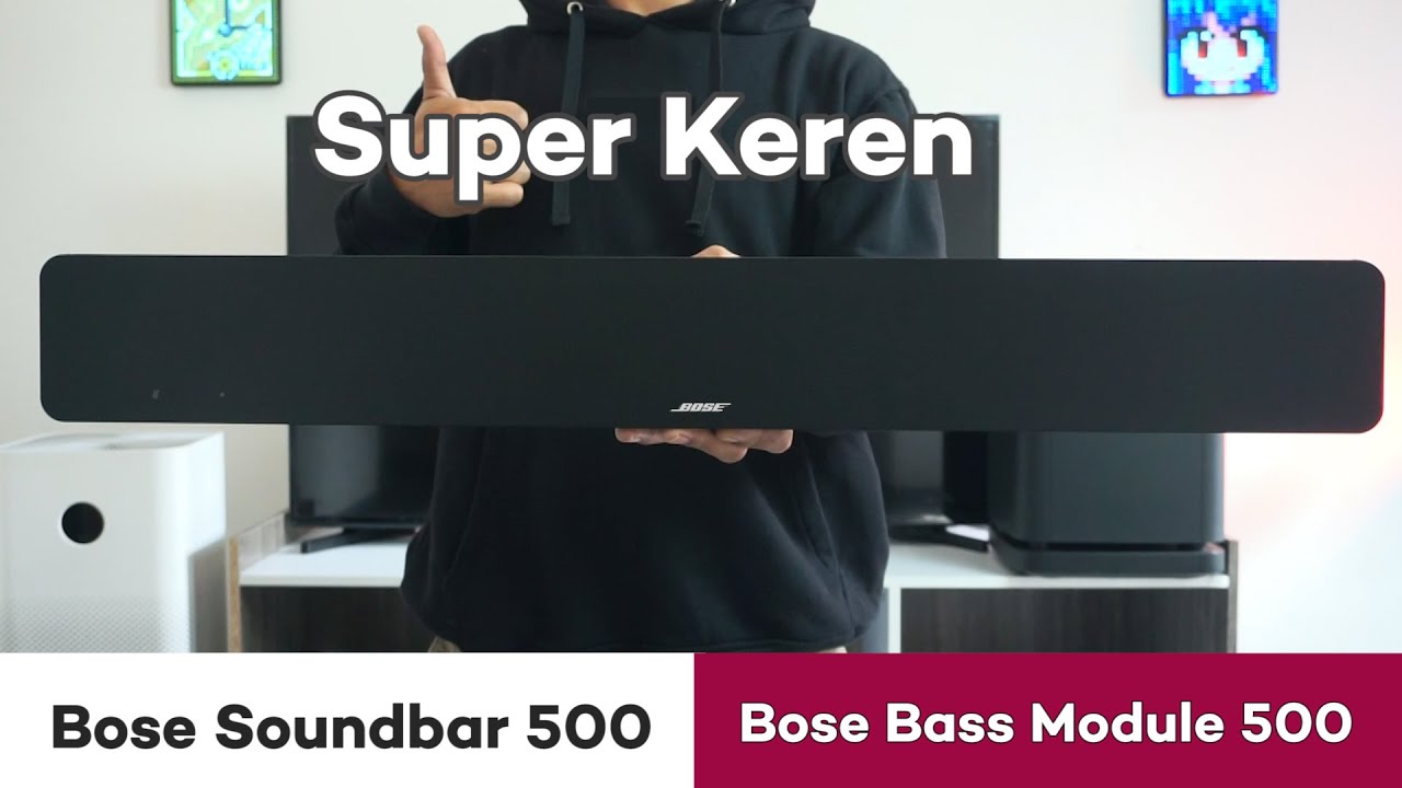Bose Soundbar 500 + Bass Module 500 