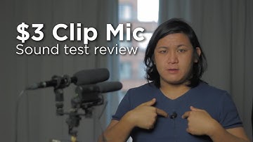 $3 Clip Mic Review by Chung Dha