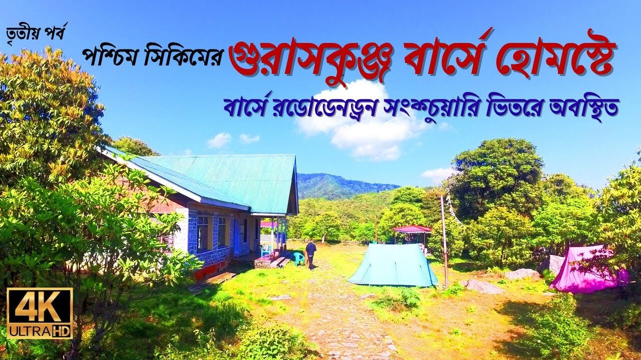 Guraskunj barsey homestay | Barsey Rhododendron Sanctuary West Sikkim - Travel vlog #6 with Santanu