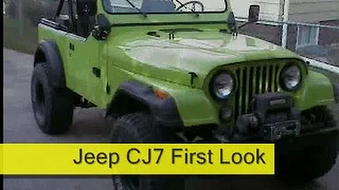 1980 Jeep CJ7 First Look
