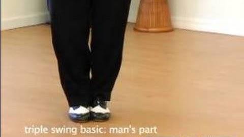 How To Swing Dance : The Man