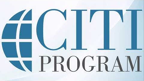 CITI Program Course Preview - Technology Transfer