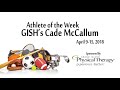 Athlete of the Week: Grand Island Senior High’s Cade McCallum, April 9 - 15, 2018