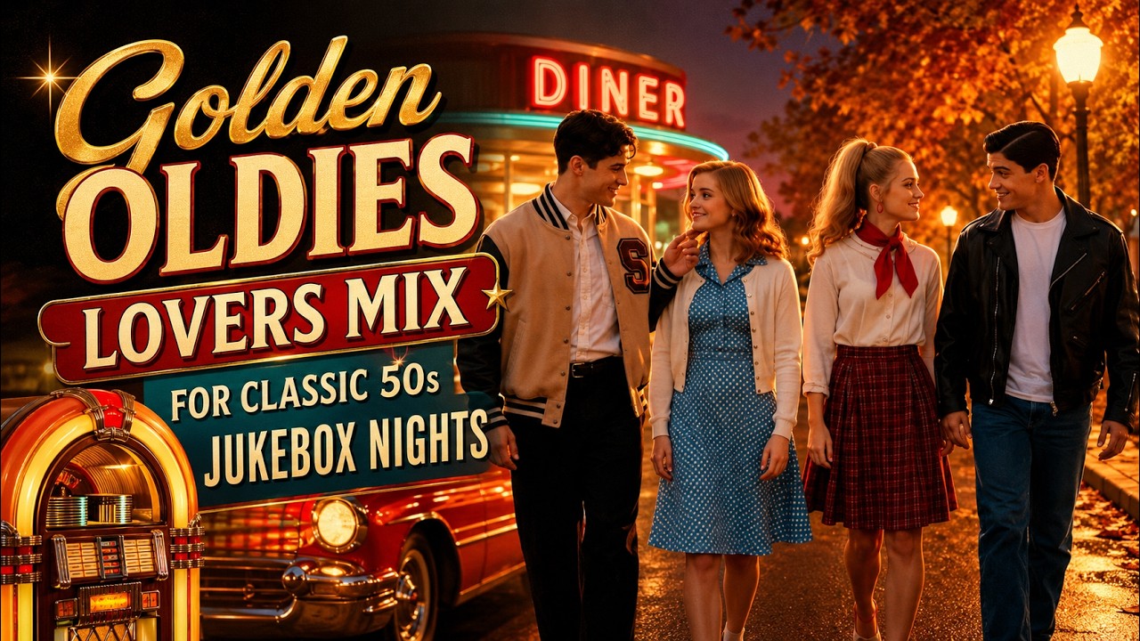Golden Oldies Lovers Mix for Classic 50s Jukebox Nights - YouTube