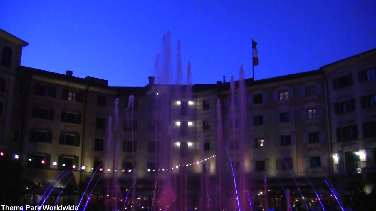 Hotel Colosseo Fountain Show - Europa Park