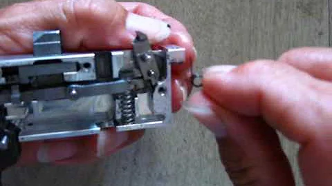 Mauser SR Airsoft Sniper Rifle - Trigger Disassembly -  Reassembly  {Type 96 (L96)}