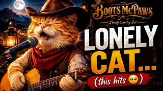 Boots McPaws - Lonely Country Cat🔥🎶  | Official Meowsic Video screenshot 3