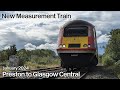 New measurement train drivers eye view preston to glasgow central