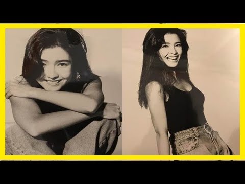 周慧敏黑背心洩美胸 26年前舊照絕美驚艷