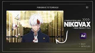 Create This Nikovax Style Composition in After Effects | Free Project File