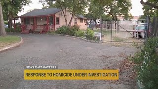 Deputies' response to homicide investigation under investigation