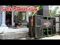 Spek mahasiswa  sejuta umat box  speaker sk audio sound system