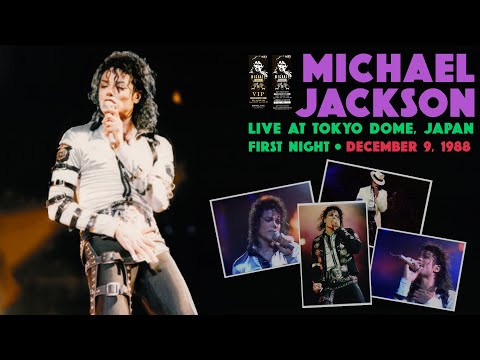 Michael Jackson | Live in Tokyo - December 9th, 1988 (4K Concert